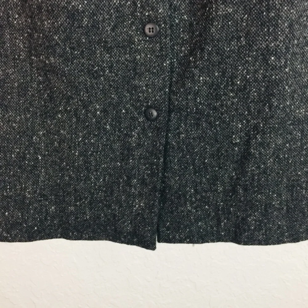 NORTHERN ISLES Wool Button Down‎ Pencil Skirt